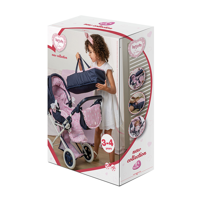 berjuan-by-la-nina-carro-3-1-carrito-para-mu-ecas-de-30-a-42-cm image 6