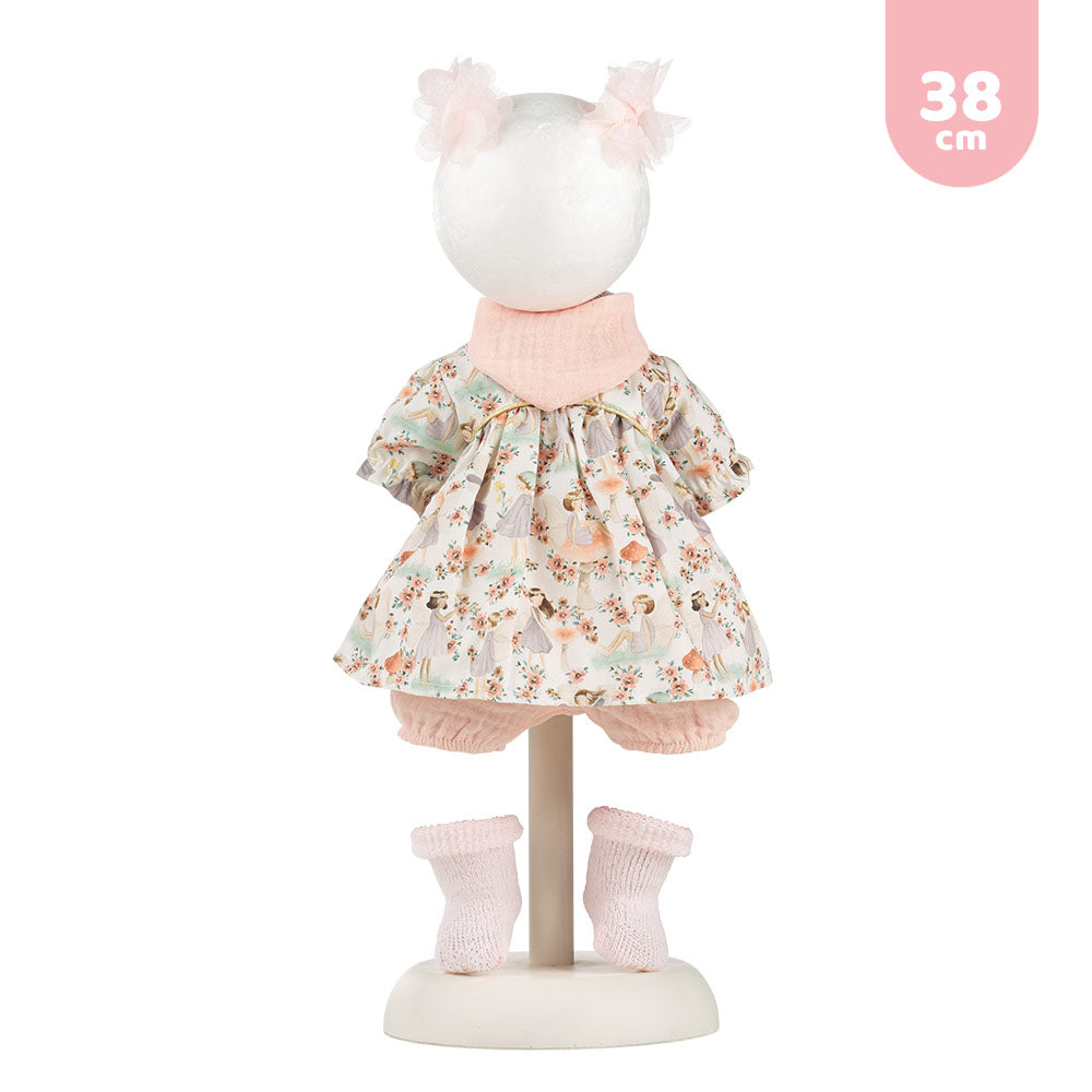 mu-ecas-llorens-vestido-38-cm-ropa-para-beb-s-llorones-con-estampado image 1