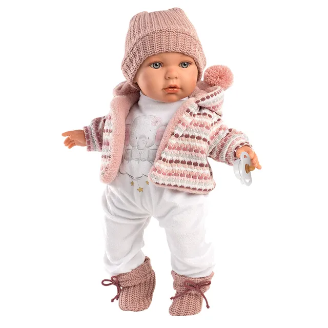 mu-ecas-llorens-julia-llorona-42-cm-los-llorones-con-pijama-elefante image 1