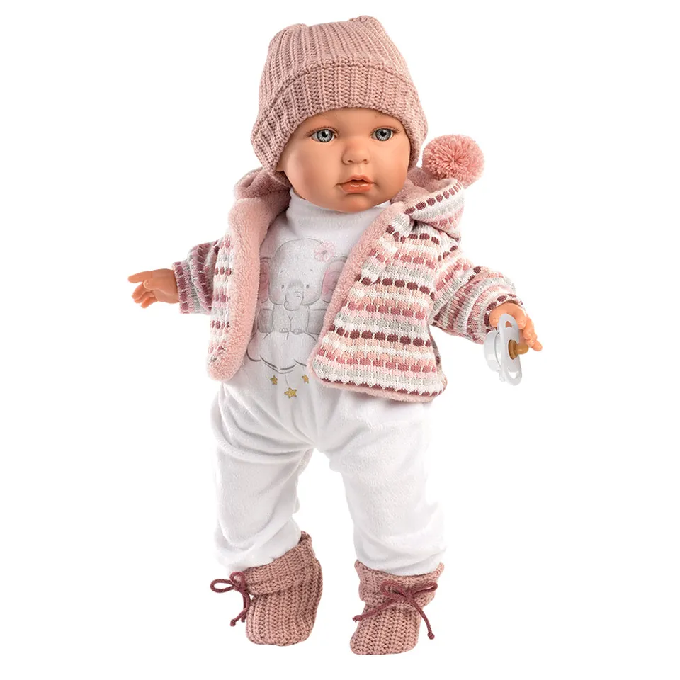 mu-ecas-llorens-julia-llorona-42-cm-los-llorones-con-pijama-elefante image 1