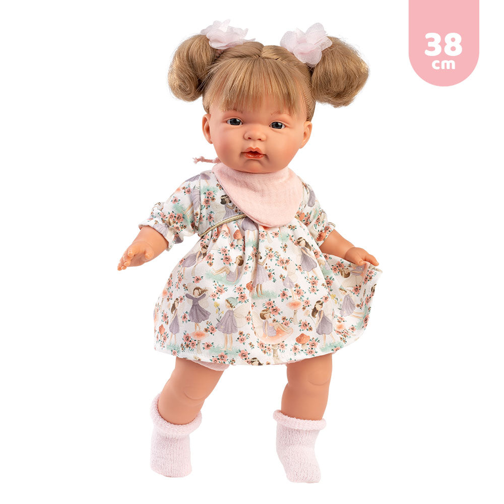 mu-ecas-llorens-vestido-38-cm-ropa-para-beb-s-llorones-con-estampado image 2