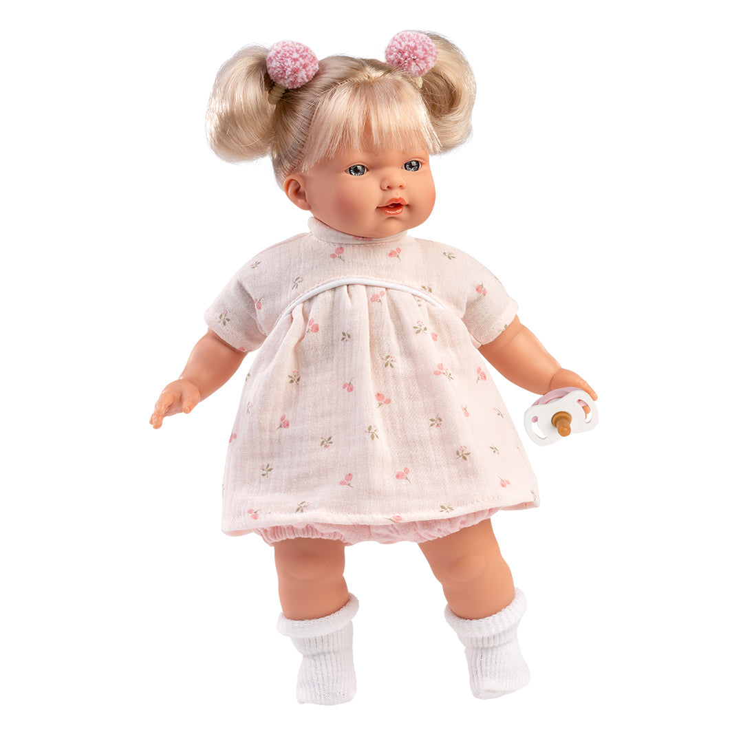 mu-ecas-llorens-roberta-llorona-33-cm-mu-eca-los-llorones-que-llora-con-chupete image 2
