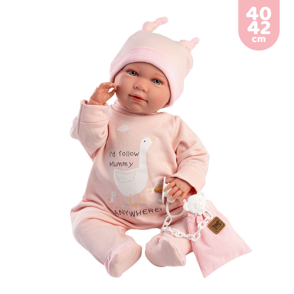 mu-ecas-llorens-conjunto-reci-n-nacido-40-42-cm-pelele-estampado image 2