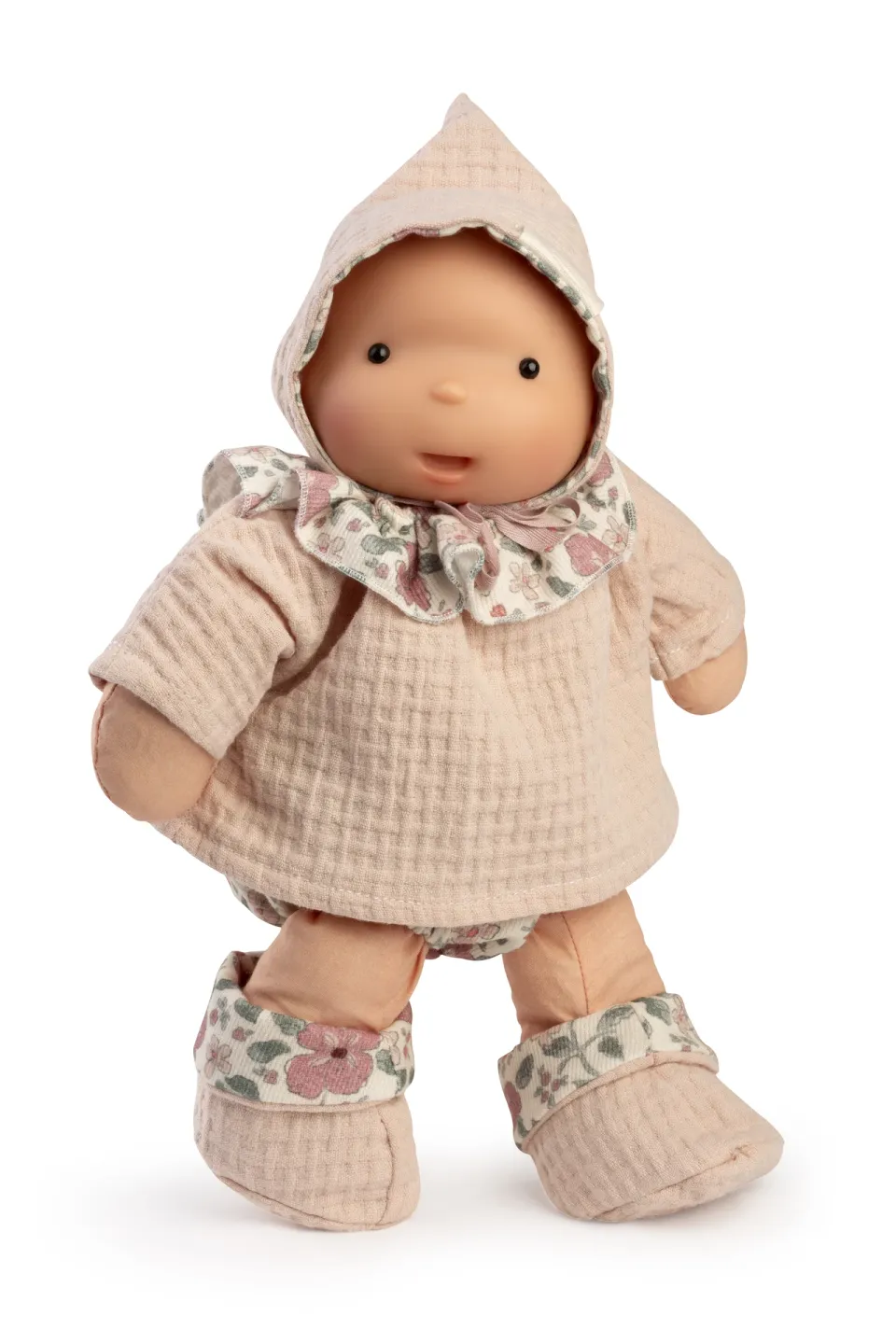 mu-ecas-antonio-juan-ariel-vestido-rosa-mu-eca-beb image 1