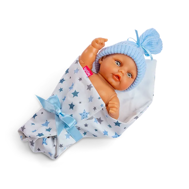 berjuan-mini-baby-mu-eco-articulado-20-cm-bolsa-ref-20105 image 1