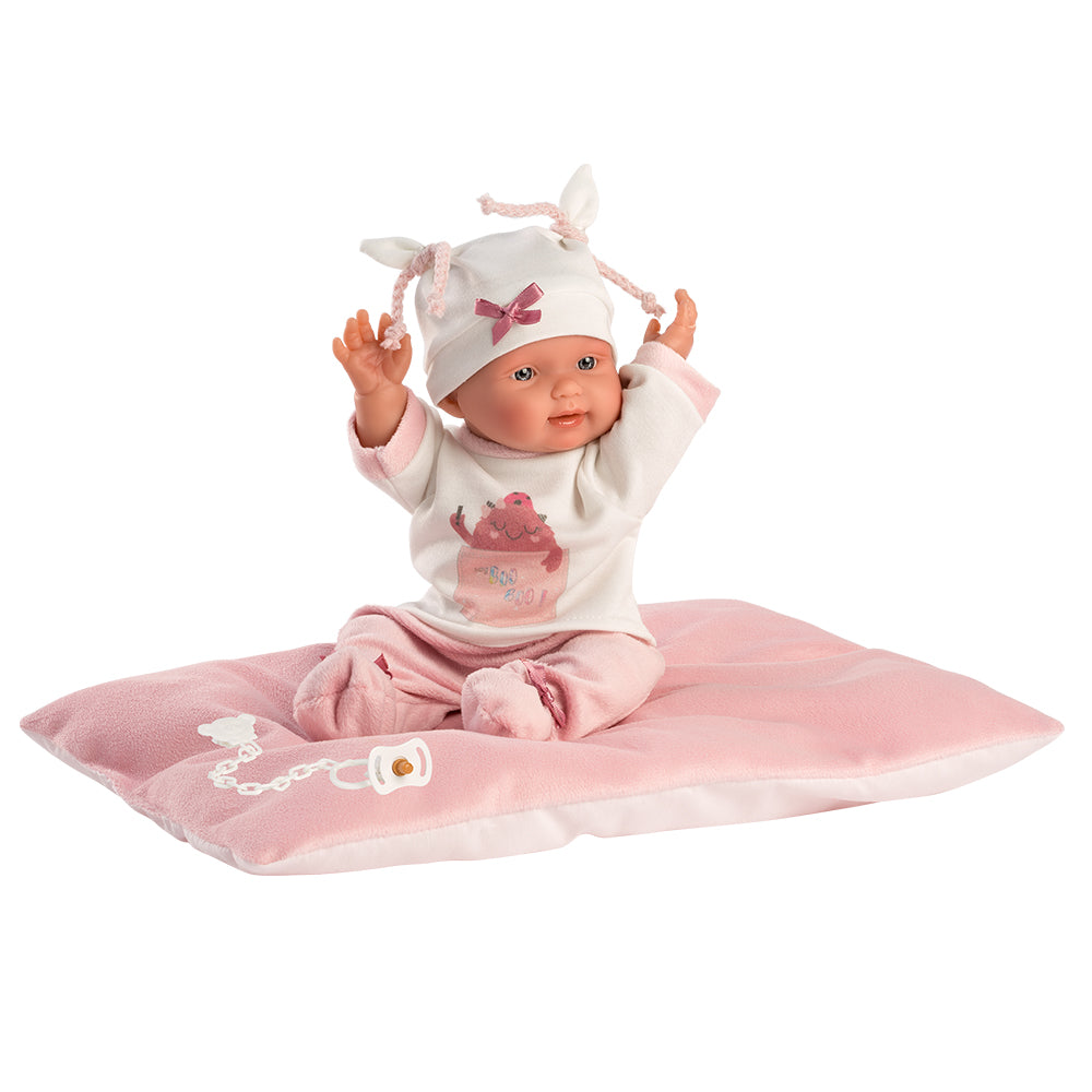 mu-ecas-llorens-bebita-say-boo-boo-26-cm-reci-n-nacido-articulado-suave-con-coj- image 2