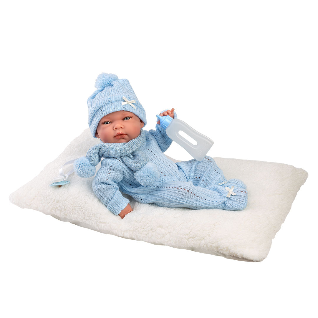 mu-ecas-llorens-nico-40-cm-reci-n-nacido-articulado-suave-con-coj-n image 3