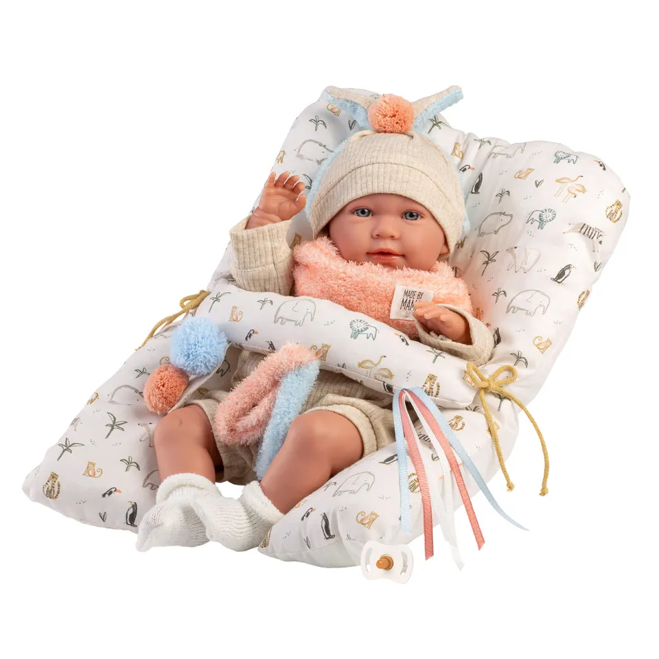 mu-ecas-llorens-mimi-llorona-42-cm-beb-que-llora-con-coj-n-de-juegos image 1
