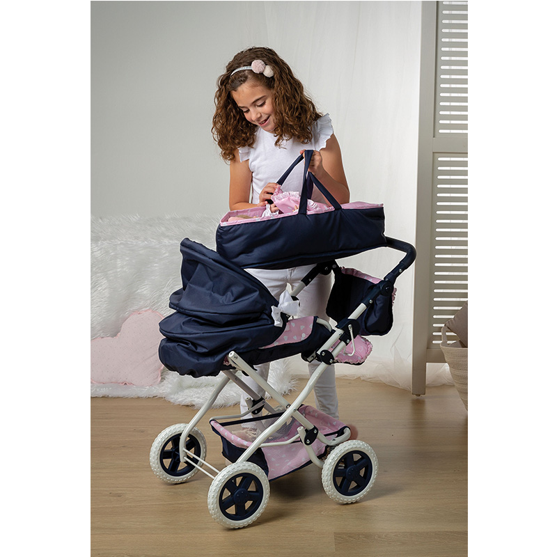 berjuan-by-la-nina-carro-3-1-carrito-de-paseo-para-mu-ecas-de-36-a-52-cm-ref-900 image 5