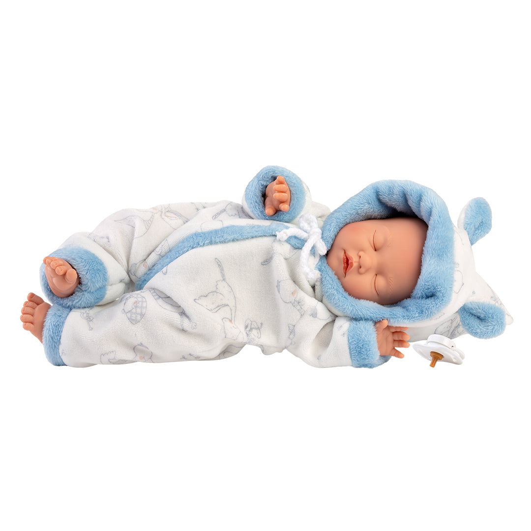 mu-ecas-llorens-little-baby-little-boy-32-cm-con-pijama image 2