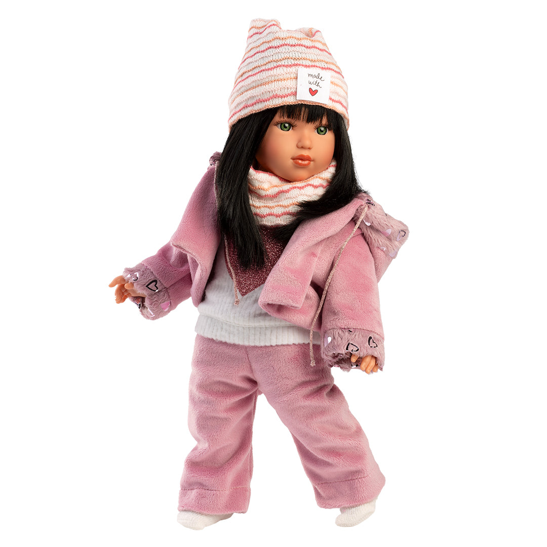 mu-ecas-llorens-greta-mu-eca-de-40-cm-de-la-colecci-n-las-lindas-mu-ecas-con-pel image 2