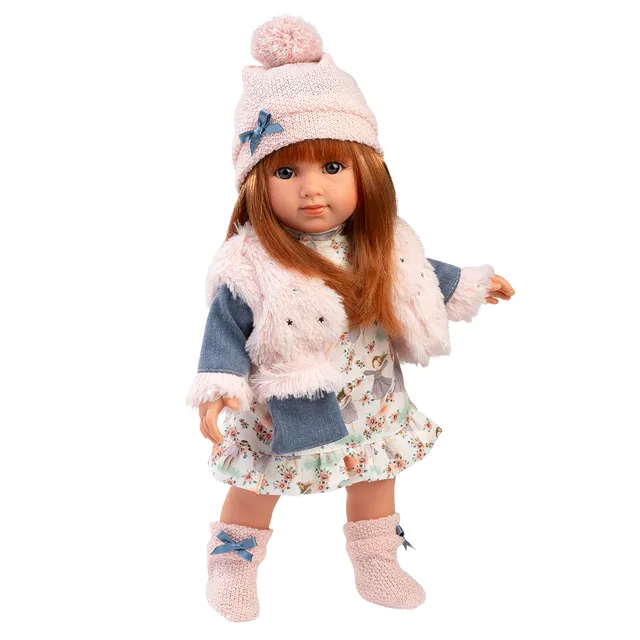 mu-ecas-llorens-las-lindas-nicole-35-cm-pelirroja image 1