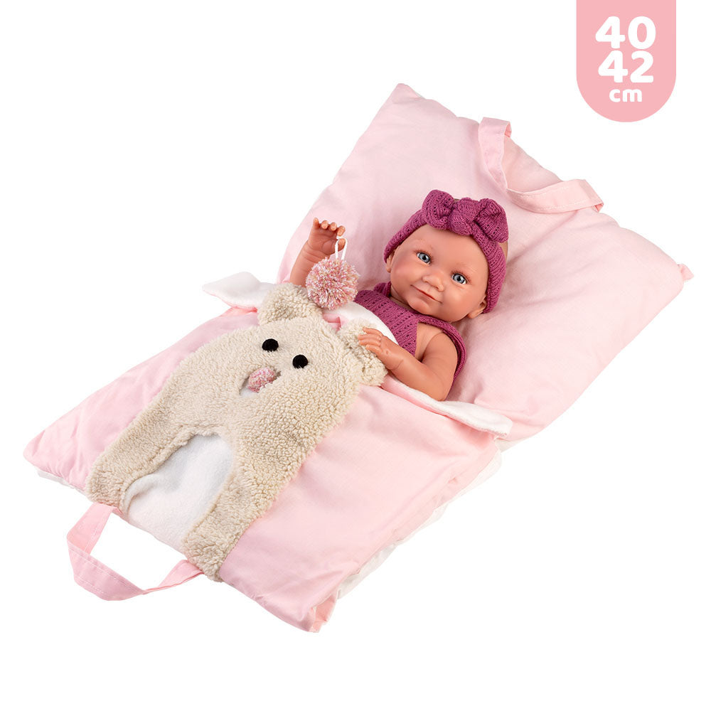 mu-ecas-llorens-accesorios-40-42-cm-conjunto-reci-n-nacido-osito-saquito image 2