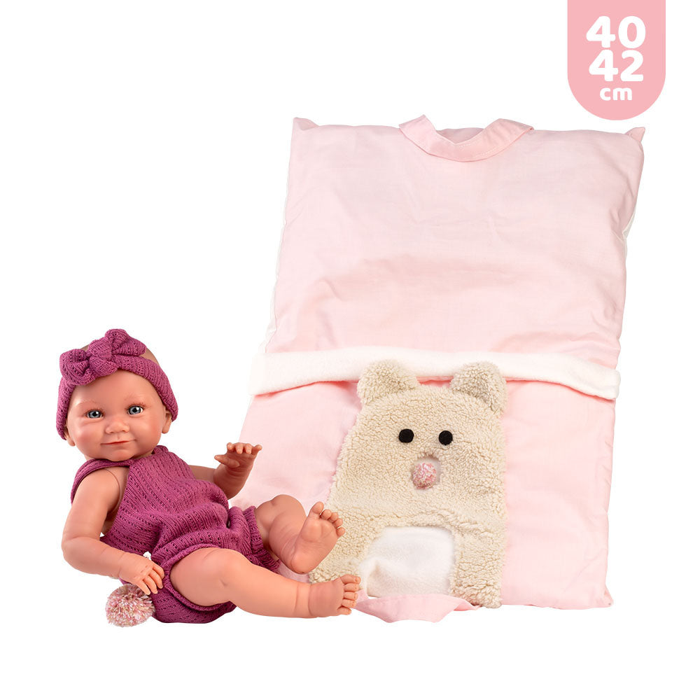 mu-ecas-llorens-accesorios-40-42-cm-conjunto-reci-n-nacido-osito-saquito image 3