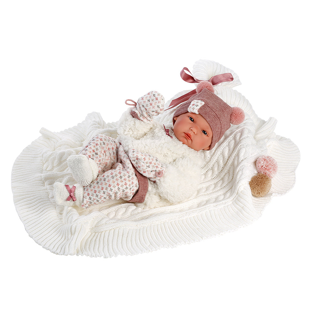 mu-ecas-llorens-beb-bimba-35-cm-reci-n-nacida-con-toquilla image 4