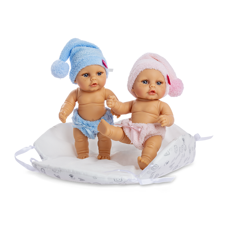berjuan-mini-baby-pareja-mu-eco-articulado-de-vinilo-20-cm image 1