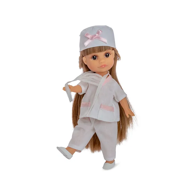 berjuan-boutique-dolls-ref-1109-mu-eca-luci-enfermera-articulada-de-vinilo-22-cm image 1