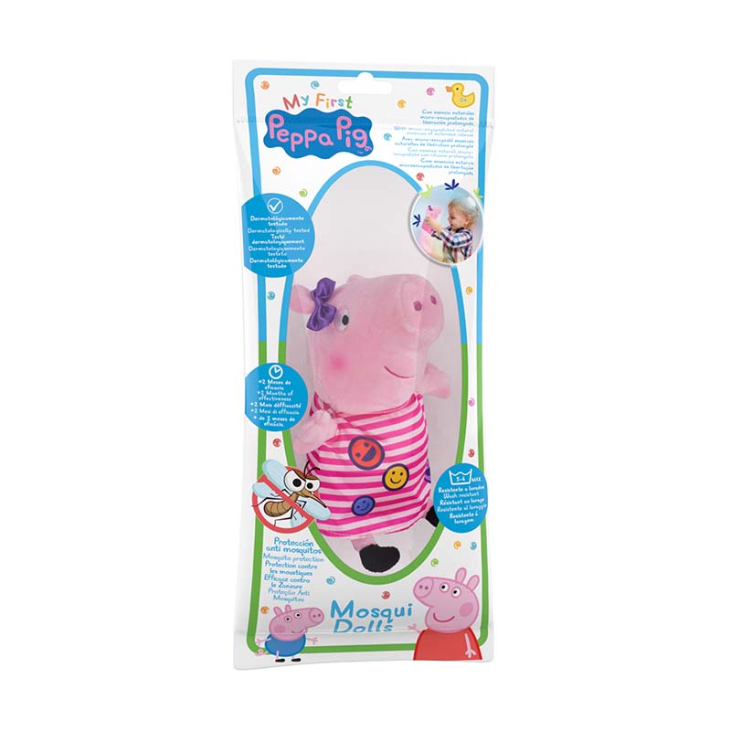 berjuan-my-first-peppa-pig-ref-50400-peluche-mosquidolls-20-cm-con-esencias-natu image 4