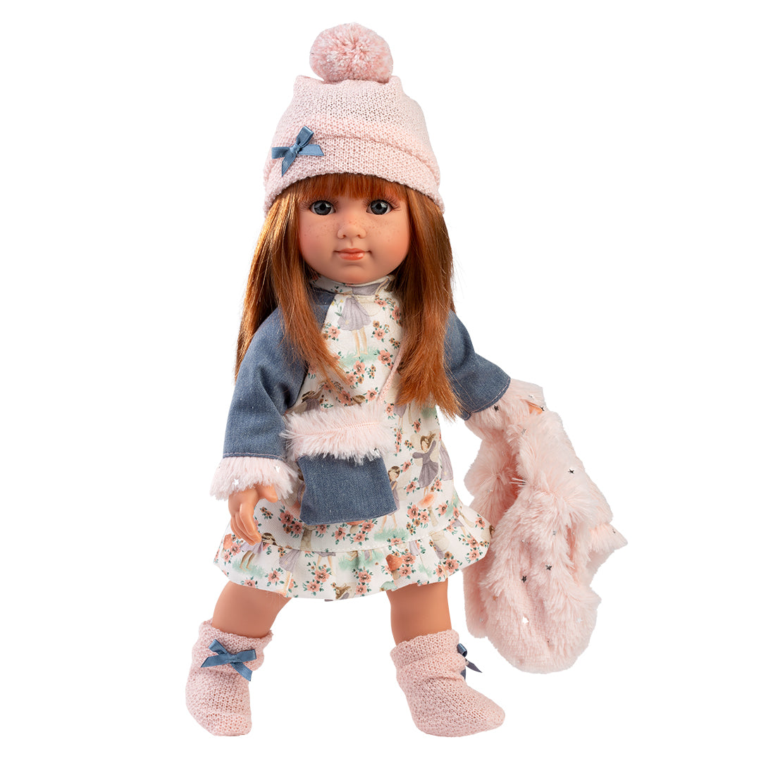 mu-ecas-llorens-las-lindas-nicole-35-cm-pelirroja image 3