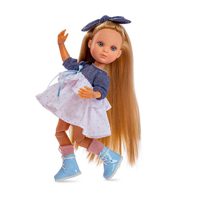berjuan-luxury-dolls-mu-eca-articulada-de-vinilo-35-cm-con-13-articulaciones image 1