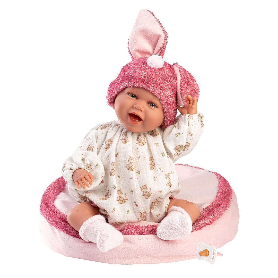 mu-ecas-llorens-reci-n-nacido-mimi-sonrisas-42-cm-que-r-e-con-coj-n image 2