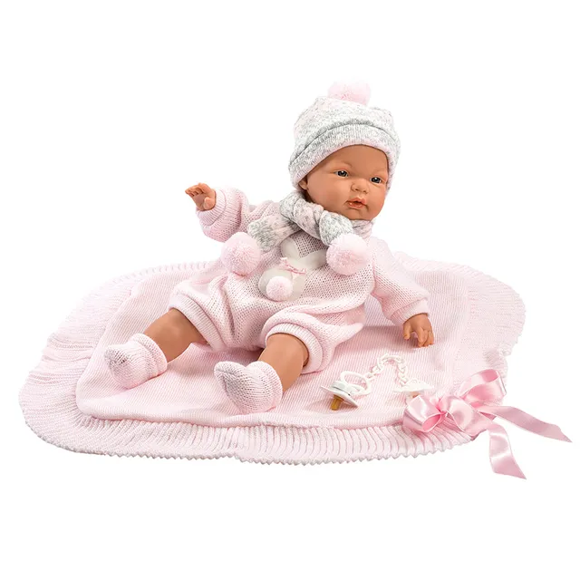 mu-ecas-llorens-joelle-llorona-38-cm-toquilla-rosa image 1