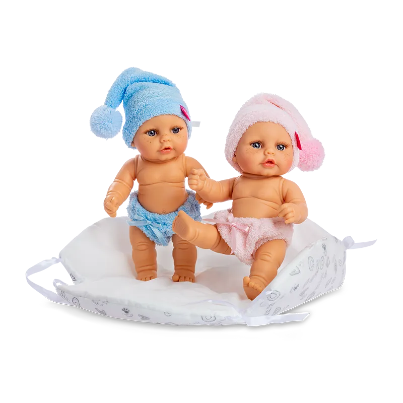 berjuan-mini-baby-pareja-mu-eco-articulado-de-vinilo-20-cm image 1