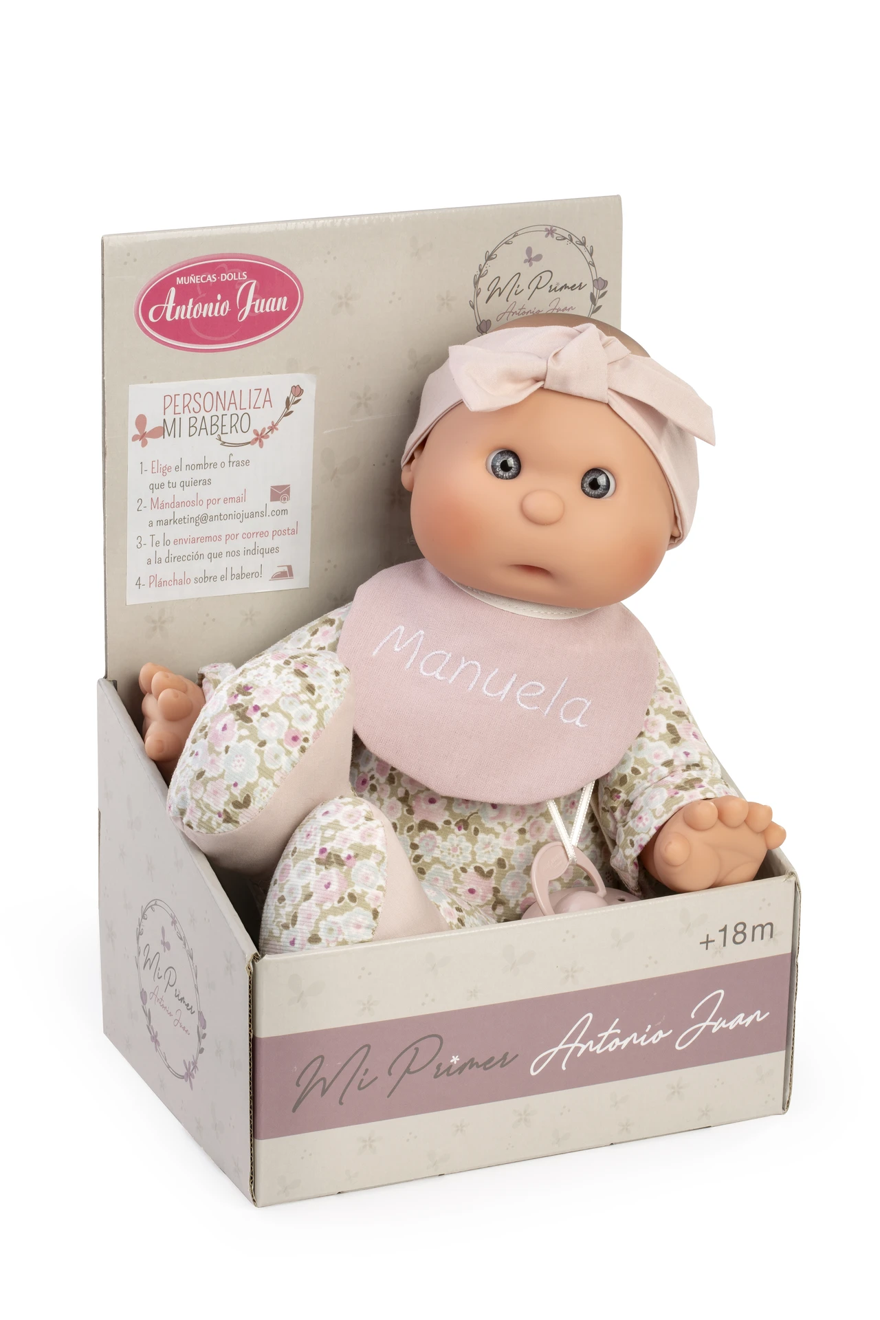 mu-ecas-antonio-juan-mi-primer-antonio-juan-con-babero-personalizable image 4