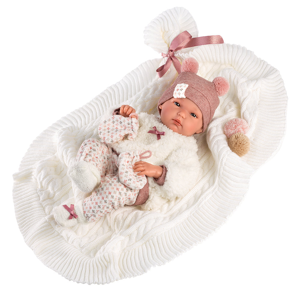 mu-ecas-llorens-beb-bimba-35-cm-reci-n-nacida-con-toquilla image 1