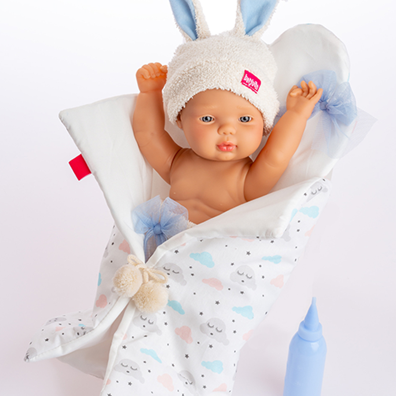 berjuan-trousseau-baby-smile-mu-eco-llora-30-cm-ref-12141 image 4