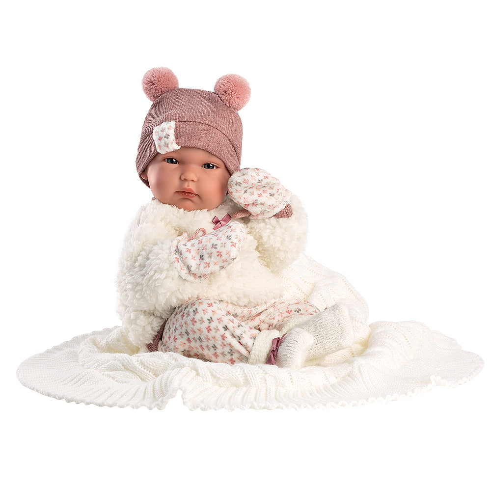mu-ecas-llorens-beb-bimba-35-cm-reci-n-nacida-con-toquilla image 3