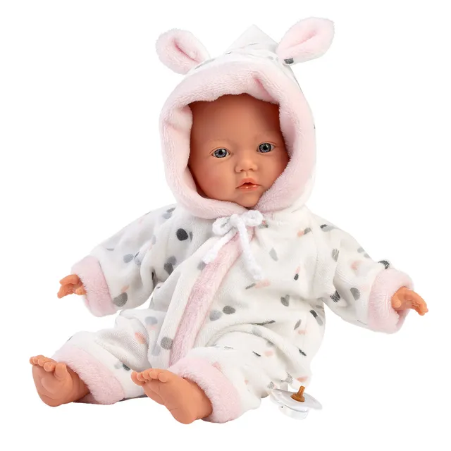 mu-ecas-llorens-little-baby-32-cm-mu-eca-little-girl-pijama-con-orejas image 1