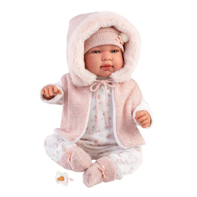 mu-ecas-llorens-tina-llorona-reci-n-nacida-que-llora-44-cm-con-sonidos-de-beb-y- image 1