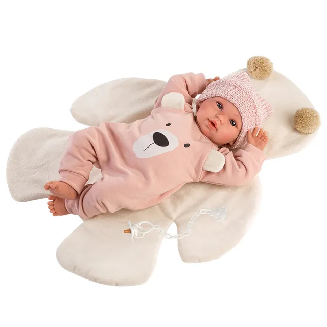 mu-ecas-llorens-baby-osito-marr-n-mu-eco-reci-n-nacido-que-llora-36-cm image 1