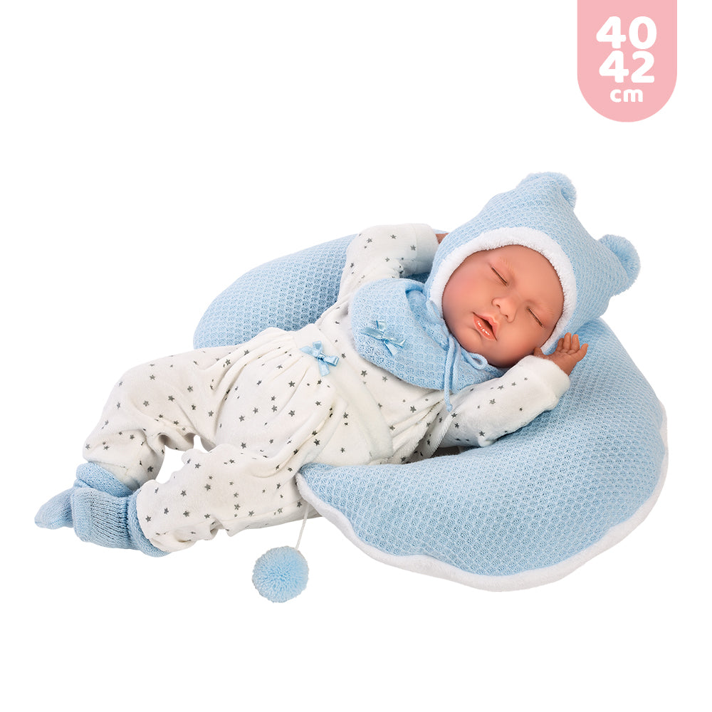 mu-ecas-llorens-accesorios-42-cm-vestido-reci-n-nacido-luna-azul-5-piezas image 2