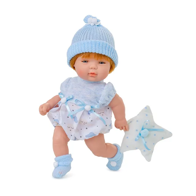 berjuan-ref-0491-baby-smile-mu-eco-vinilo-30-cm-con-manta image 1