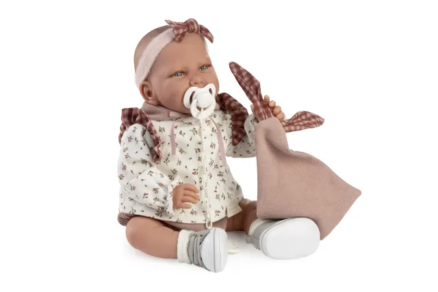 mu-ecas-antonio-juan-reci-n-nacida-carla-vestido-doudou-con-peso image 1