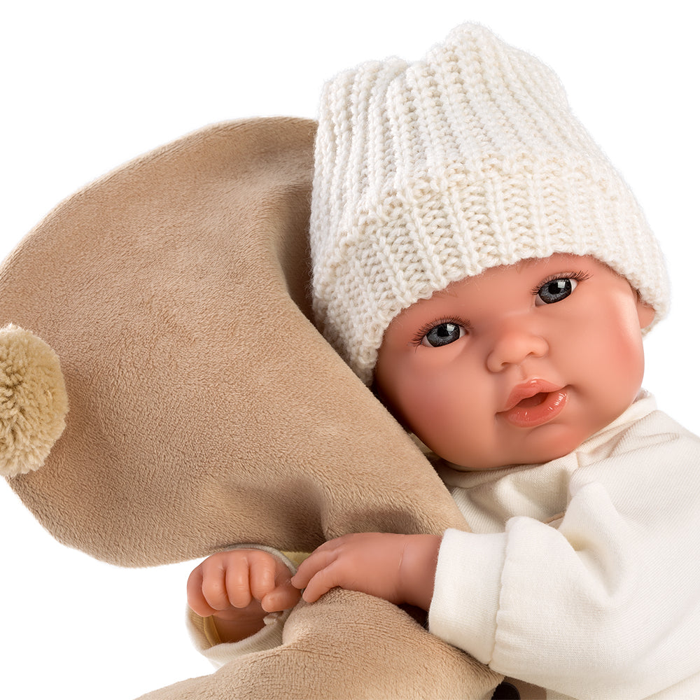 mu-ecas-llorens-baby-osito-blanco-mu-eco-reci-n-nacido-con-sonido-36-cm-pijama-o image 4