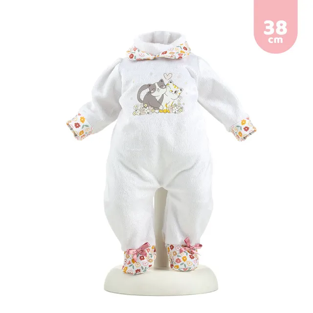 mu-ecas-llorens-pijama-pelele-llorones-38-cm-gatitos image 1